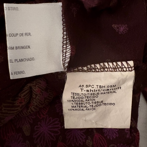 Sportmax Burgundy and Pink Blouse - Picture 7 of 7